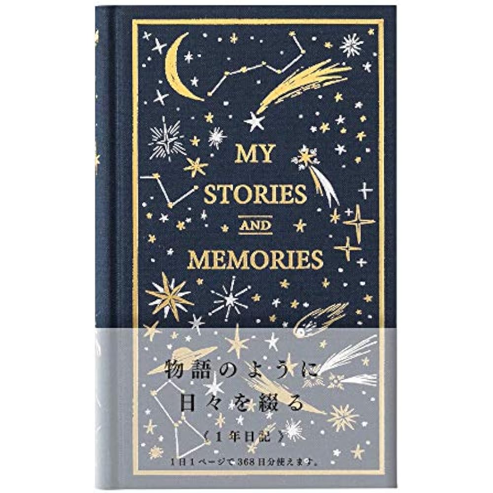 DESIGNPHIL Midori (MIDORI) Diary 1 Day 1 Page Western Book Star Pattern 12880006