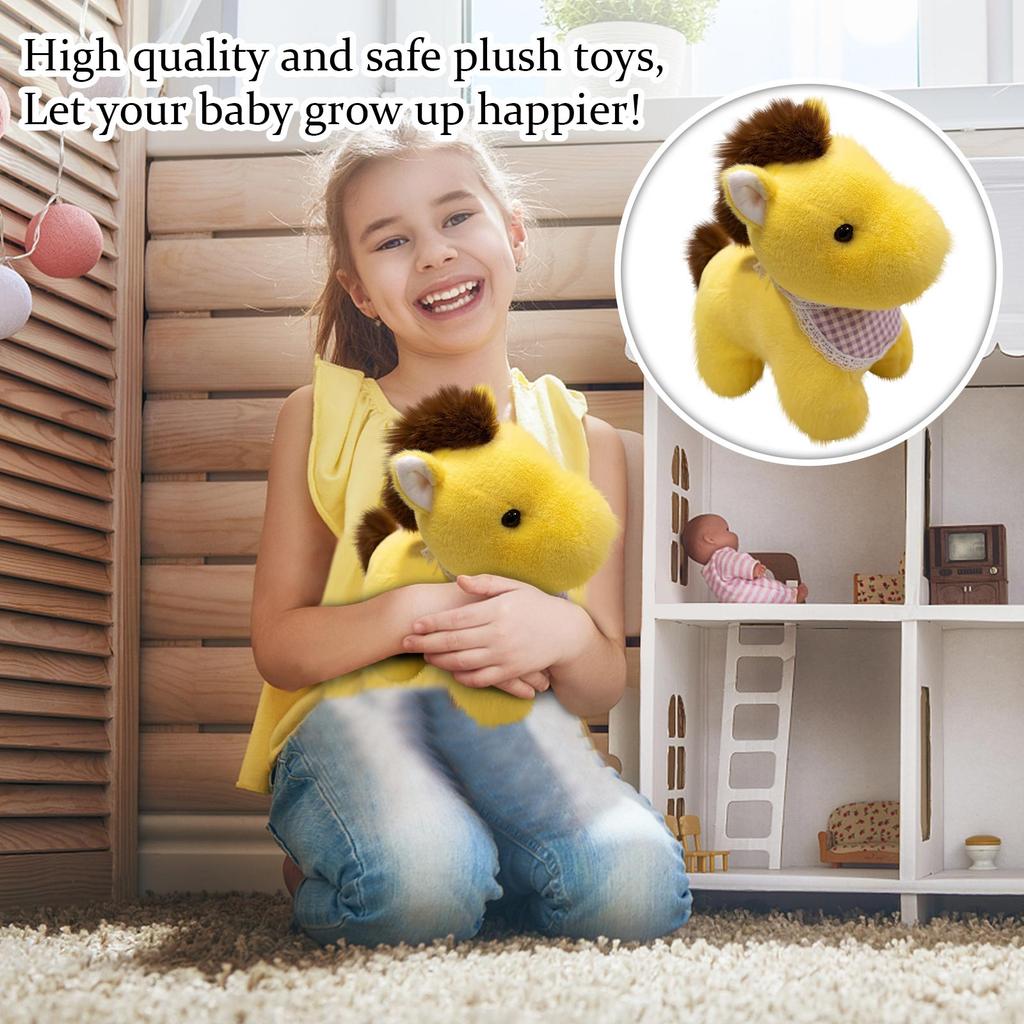 Cartoon Cute Horse Plush Toy, Horse Doll, Children's And Baby's Cloth Doll