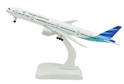 TANG DYNASTY 1/400 Maßstab Standardversion Garuda Indonesia Airlines B777-300ER Legierung Flugzeugmodell Spielzeug