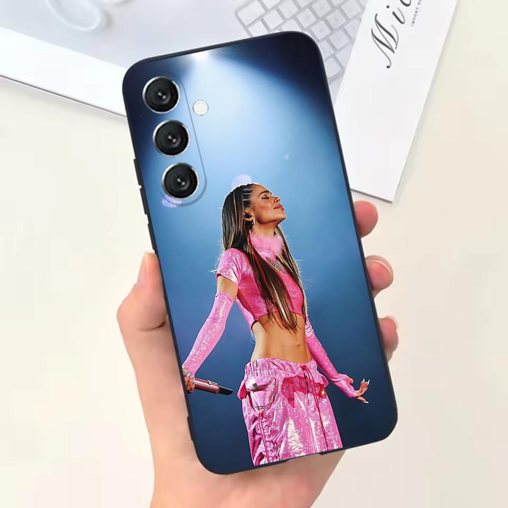 M-Martina S-Stoessel TINI Phone Case For Samsung Galaxy A13,A21s,A22,A31,A32,A52,A53,A71,A80,Soft Black Shell