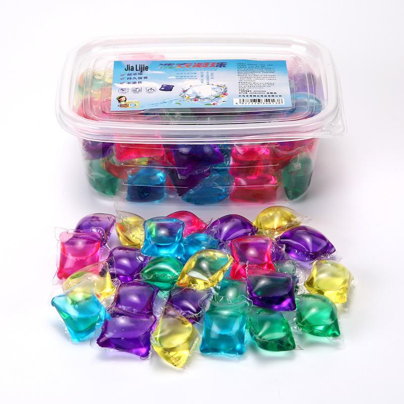 Five-in-One Laundry Pods: Long-Lasting Scent, Stain Removal, Softening, and Concentrated Detergent Beads.