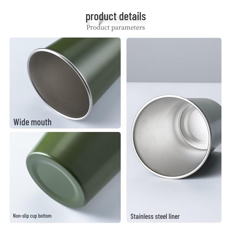 Shengye 304 Stainless Steel Single-Layer Travel Mug