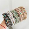 PROLY New Fashion Headband For Women Shining Bohemia Hairband For Adult Center Knot Casual Turban Summer Hair Accessories