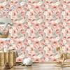 Watercolor Roses Wallpaper with Leaves for Living Room and Bedroom 50x1000