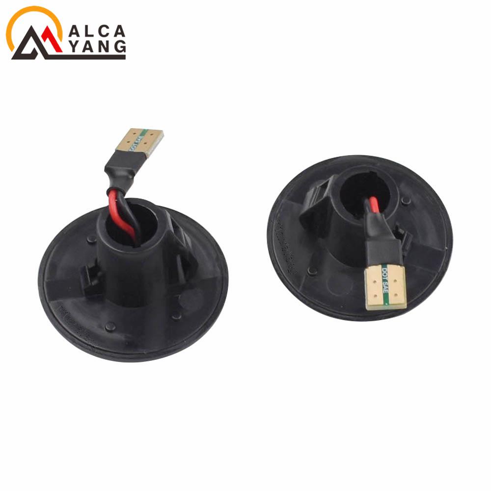 2piece Dynamic Blinker Turn Signal Led Light Sequential Side Marker Indicator Lamp for Range Rover L322 2002-2012 XGB500020A