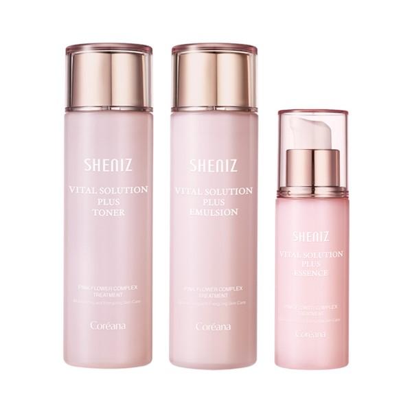 

Coreana Sheenize Vital Skin Тонер 150мл + Эмульсия 150мл + Эссенция 55мл