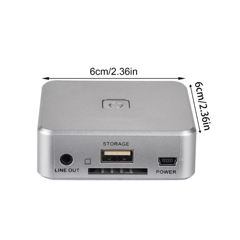 Music Digitizer Recorder for Music Sound Capture Device MP3 Recorder Converter Support Memory Card With Remote