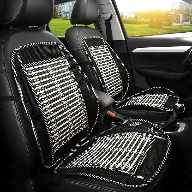 

Универсальная деревянная накидка-подушка на сиденье автомобиля с бусинами - Дышащая охлаждающая подкладка для лета и всех сезонов