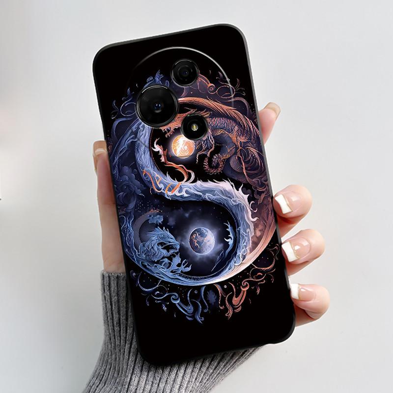 For TCL 60 NxtPaper 4G T626K / 60 SE NxtPaper 5G Casing Cute Love Rabbit Funny Black Soft Silicone Phone Case Shockproof Cover