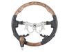Gun Grip Steering Wheel and Shift Knob Set for Toyota Hiace 200 Series and 7th TRISTAR'S (4th, 5th, 6th, Generation) (Classic Wood/Natural Wood)