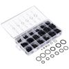 279 szt. Zestaw uszczelek O-ring do hydrauliki Gumowy odporny na zużycie Zestaw asortymentowy O-ringów do samochodów