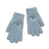 Oood Cartoon Dachshund All-finger Gloves Autumn and Winter New Warm and Fleece Windproof Five-finger Gloves