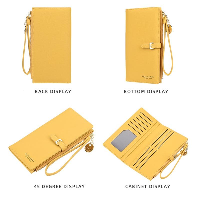 Baellerry Women Card Holder Purse Fashion Faux Leather Wallets for Ladies Purses GZW