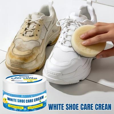 White Sneakers Special Care Agent, Quickly Dissolve Stains And Lock Light, Restore Original Shine, Valentine'S Day Gift Essential Shoe Care