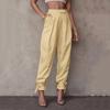 ZANZEA Womens Casual Solid Color Loose Cropped Pants