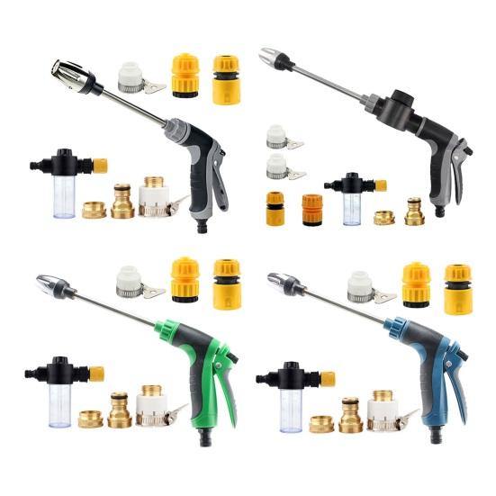 Car Cleaning Pressure Washer Metal Extension Pole Adjustable Nozzle Garden Faucet Pressure