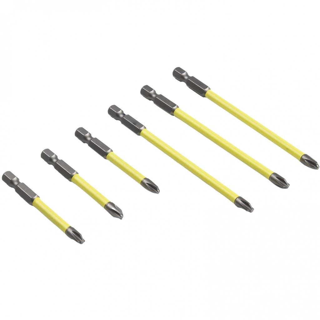 Handwerkzeuge Schraubendreherbit Magnetisches Ersatzset Gelb