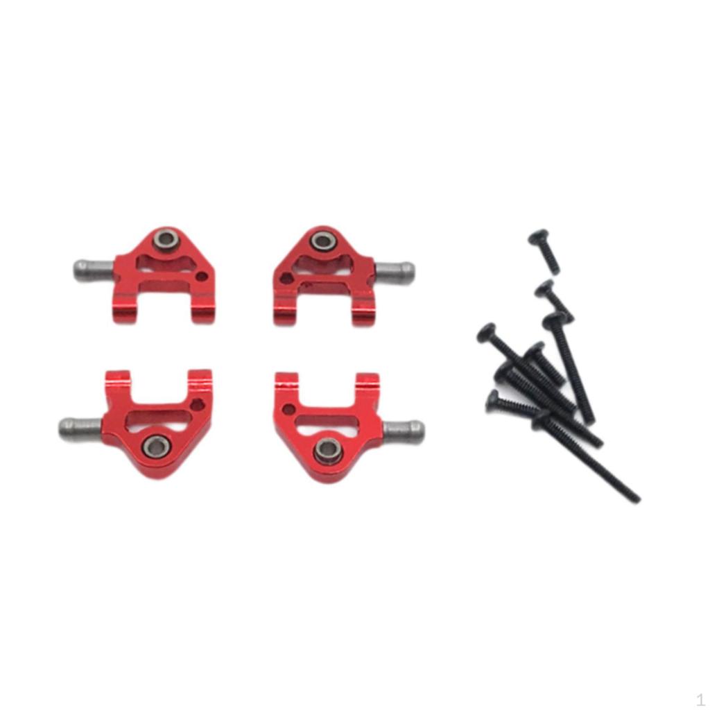 1/28 Scale RC Rear Lower Swing Arm Replacement, Installable Fixed Metal Spare Parts, Car