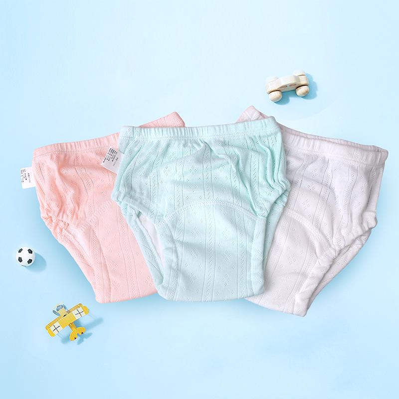 Infant Cotton Washable Training Pants: Waterproof Summer Diaper Pants for Babies