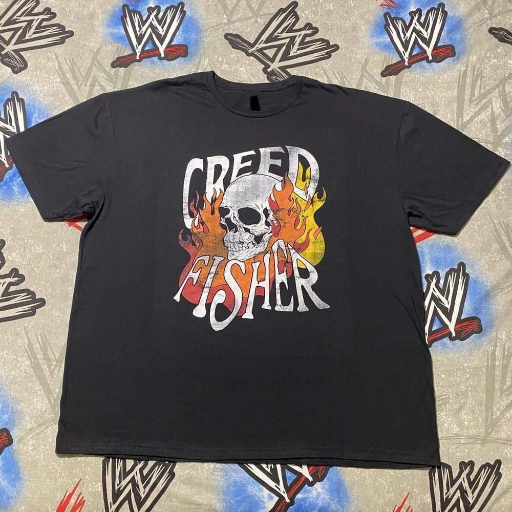 Creed Fisher Skull Flames  For Men Women Tee S-4XL BT1981 Unisex T-Shirt S