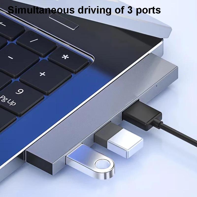 USB C HUB 3.0 Type C 3.1 4 Port Multi USB Splitter OTG Adapter For Xiaomi Lenovo Macbook Pro 13 15 Air Pro Computer Accessories