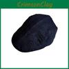 Fall Winter Suede Beret With Patching Details For Women Fashion And Sun Protection