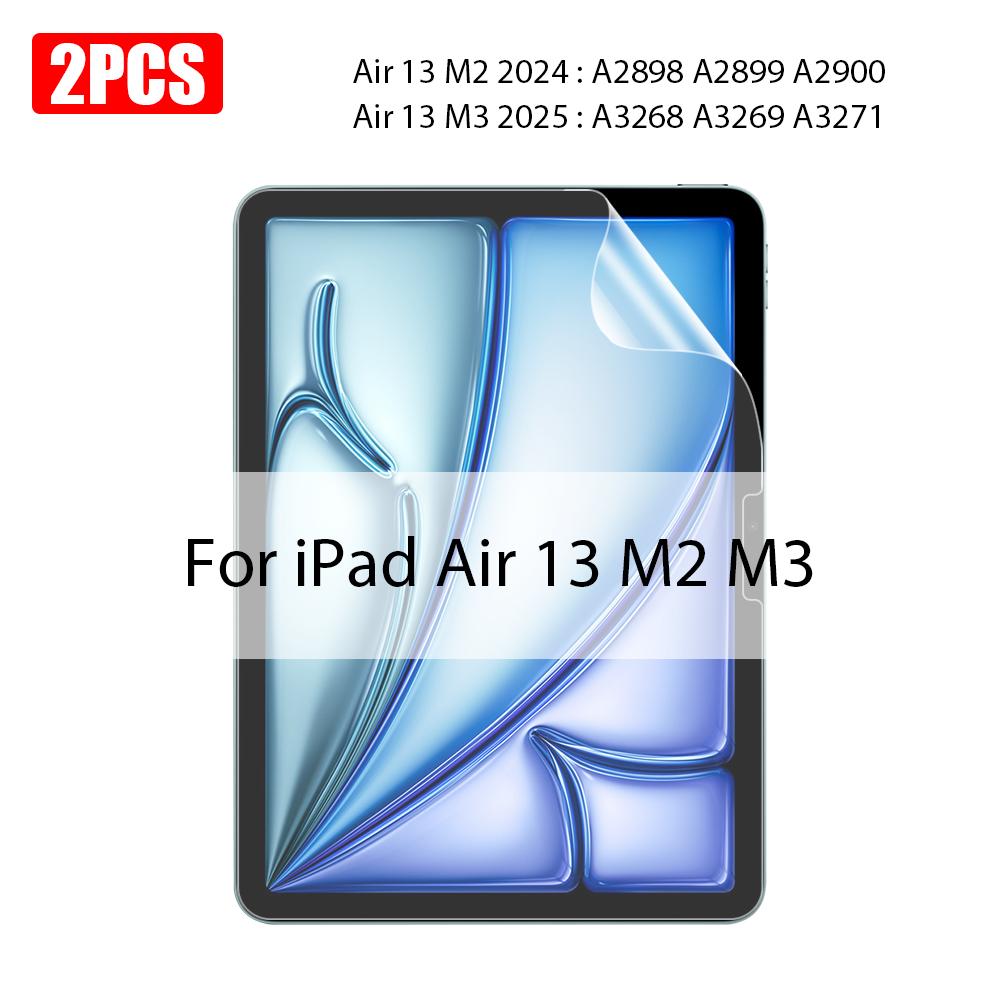 2 шт. Пленка с ощущением бумаги для Ipad 10 10-го Pro 13 M4 M5 12.9 Защитная пленка для экрана Ipad Air 11 5 4 M3 M2 A16 9-го Поколения Mini 6 7