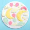 Cloud Star Moon Rainbow Silicone Fondant Mold Hot Air Balloon Chocolate Gumpaste Cake Molds 3D Cloud Mould Cake Decorating Tools