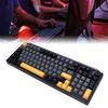 Teclado Mecânico Sem Fio   Conexão 2.4G USB C Hot Swappable Teclado para Jogos e Digitação Retroiluminação RGB Layout Compacto 75%