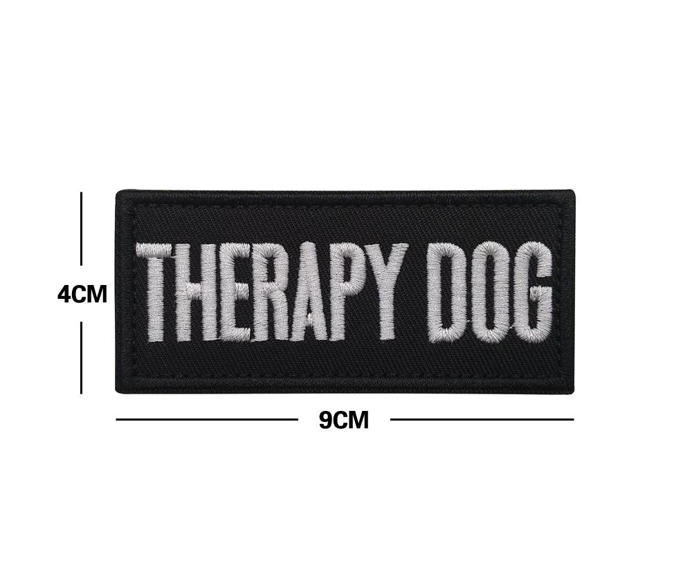 Taifeng 9x4cm Service Dog Harness Patch - Velcro Embroidered Cloth