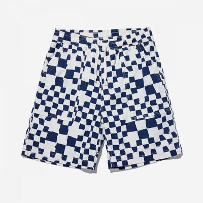 Service Works Printed Chef Short Sw021 Tealchck