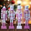 Nutcracker Soldier King Christmas Decor for Indoor Tabletop Desktop Holiday Home