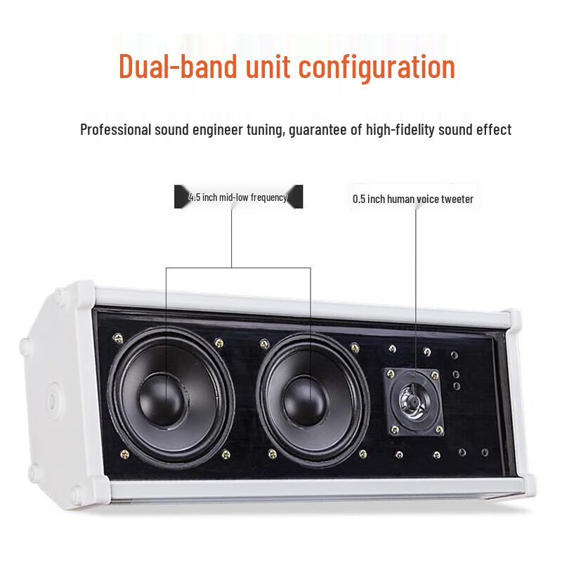 Kankeirr 70W Waterproof Outdoor Wall-Mounted Bluetooth Speaker Column