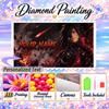 Personalized Madara Uchiha Diamond Art Custom Name 5D Diamond Painting Full Drill DIY Craft