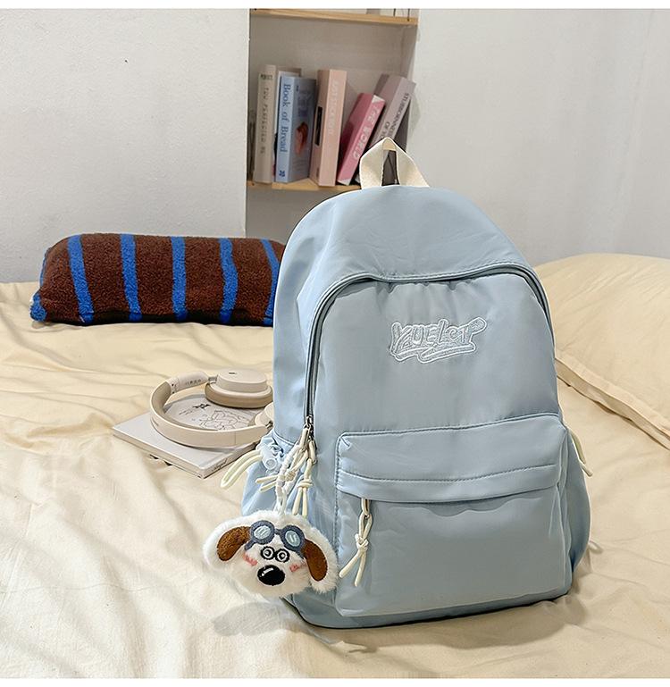 Schoolbag Milk Huhu Girl School Bag Japanese Ins College Style Elementary School Student Backpack Women's Casual Versatile Shopping Small Backpack
