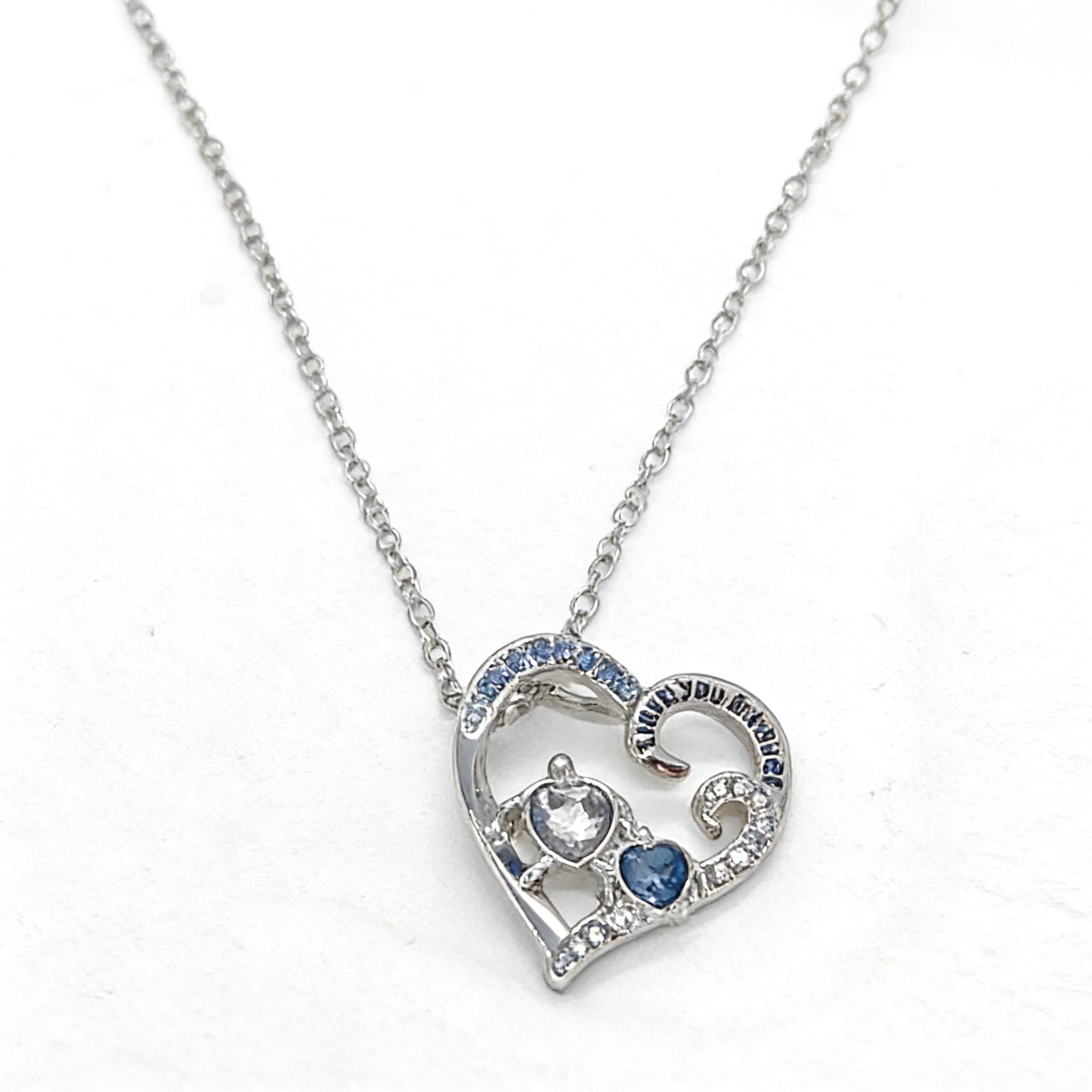 

Sparkling Double Sea Turtle Heart Pendant Necklace Zinc Alloy Ocean Jewelry for Women Turtle Lovers Birthday Holiday Gift 50cm
