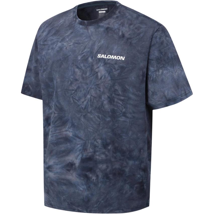 SALOMON Logo Loose Fit Round Neck Short Sleeve Running T-Shirt Unisex Tops LD0088600