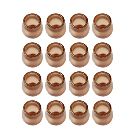 16Pcs Chair Leg Floor Protectors Stool Leg Protector Caps Anti-Slip Chair Leg Caps for Hardwood Floors Anti-Scratch Reduce Noise