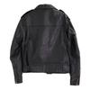 HIDEAWAYS [RHENIUM] Black cowhide double rider jacket Jacket 38 blackUsed