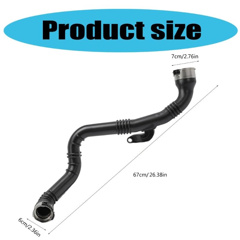 Plastic Intercooler Hose 14460-2443R Replacement Plastic Turbos Intercooler Tube for enhances Engine Power for Vehicles