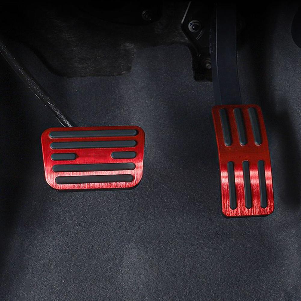 Rubber Brake Pedal Cover For Byd Shark 6 2025 2026 Alumium Alloy Brake Pedal Cover Anti-Slip Auto Car Styling Accessories