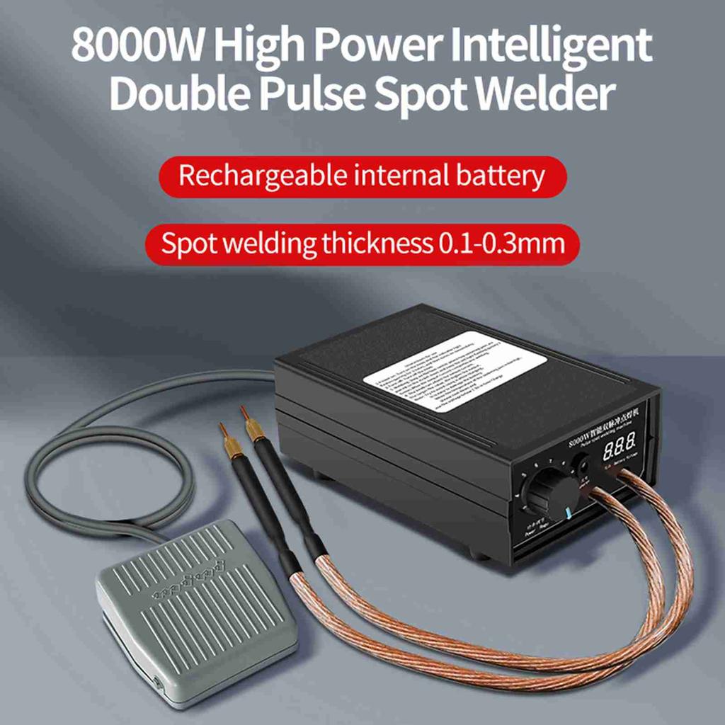 High Power Spots Welding Machine 8000W Intelligent Output Control Digital Display Spots Welding Machine