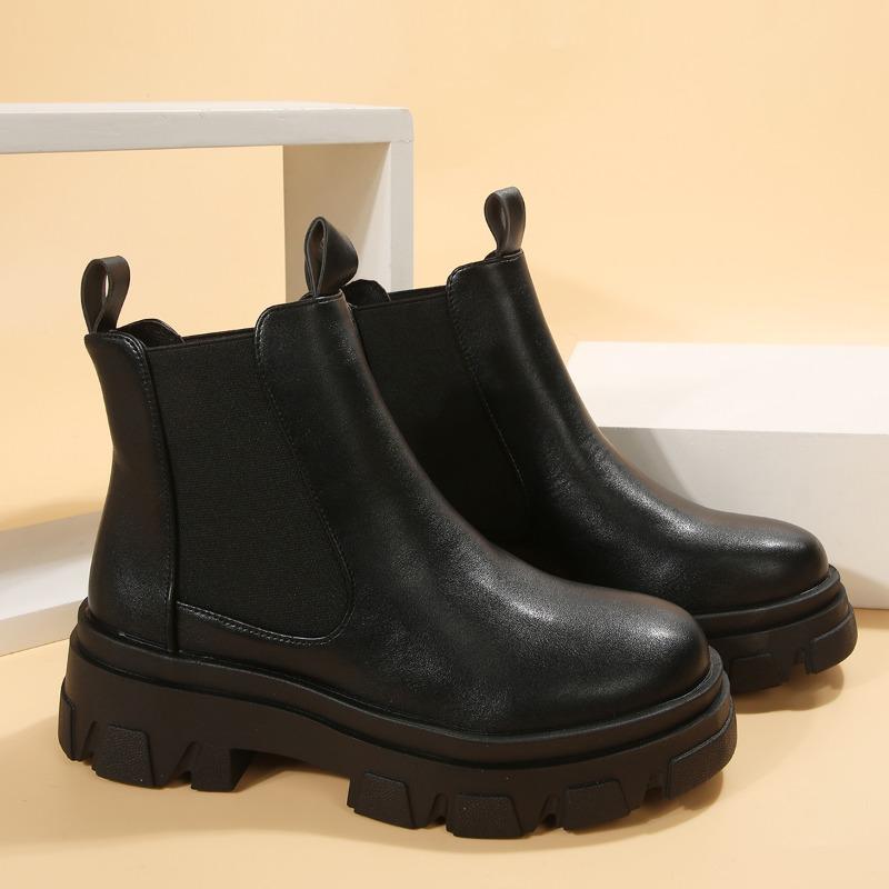 Fashion Fashionable Hot Selling with Temperament Winter New Round Toe Low Heel Women's Boots Breathable Casual Women's Boots