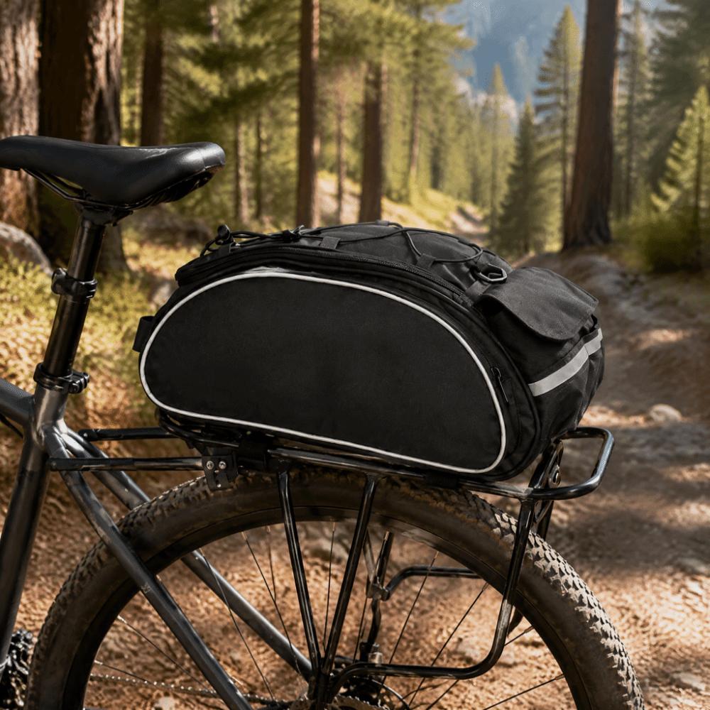 Mit Schultergurt Fahrrad Gepäckträgertasche Schnellverschluss Hinterrad Gepäckträgertasche Tägliches Fahren