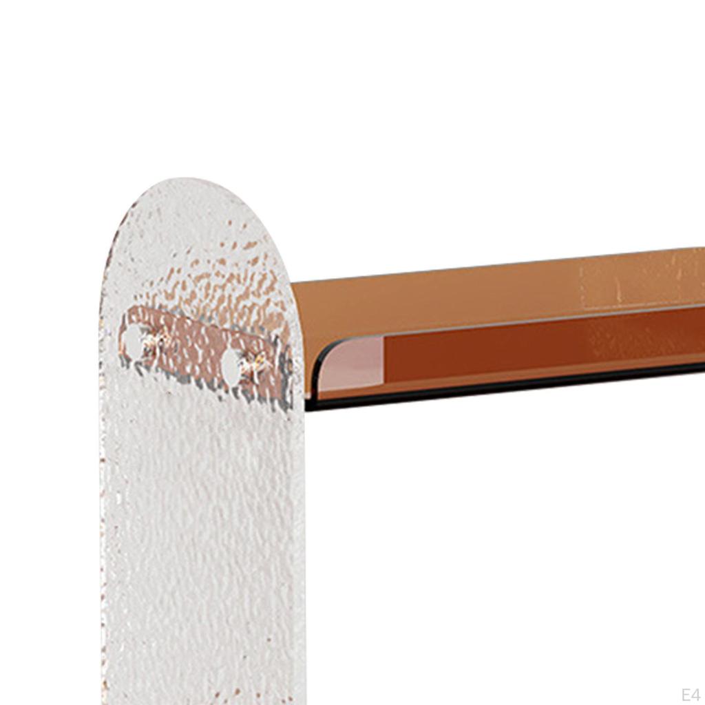 Schreibtisch Organizer Regal, Aufbewahrungsregal, Modernes Acrylregal Bücherregal für Büro