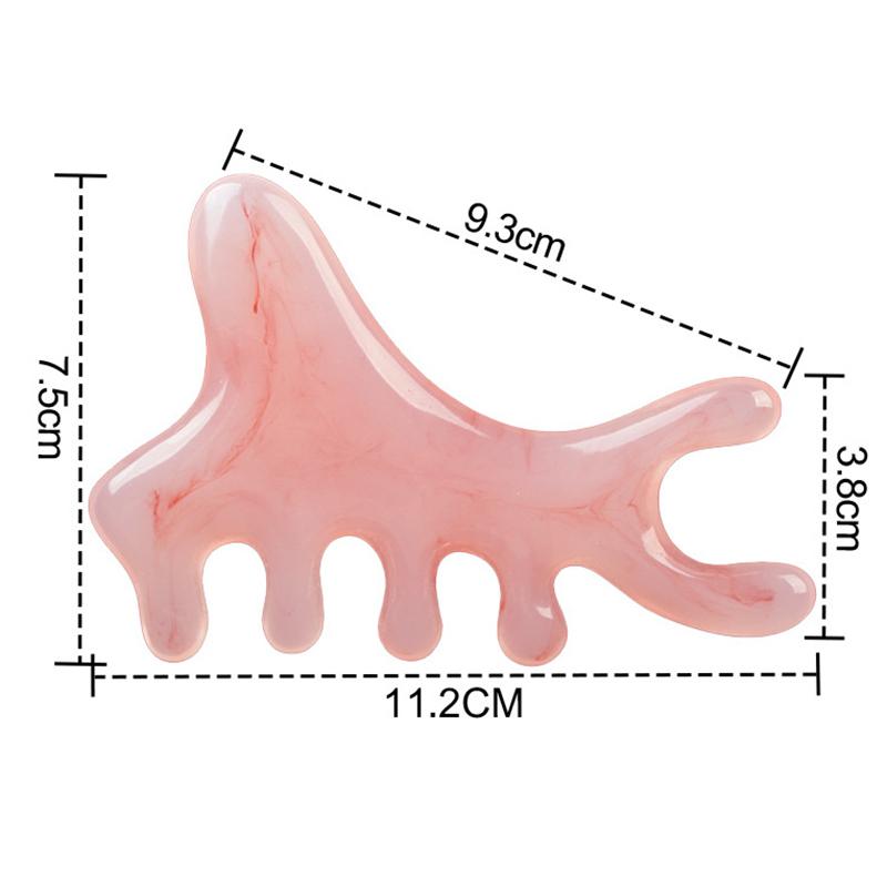 

Head Eye Scalp Unblocking Meridian Massage Comb 4In1 Sandalwood Massage Comb Head Meridian Scalp Comb Eye Shoulder Neck Scraping