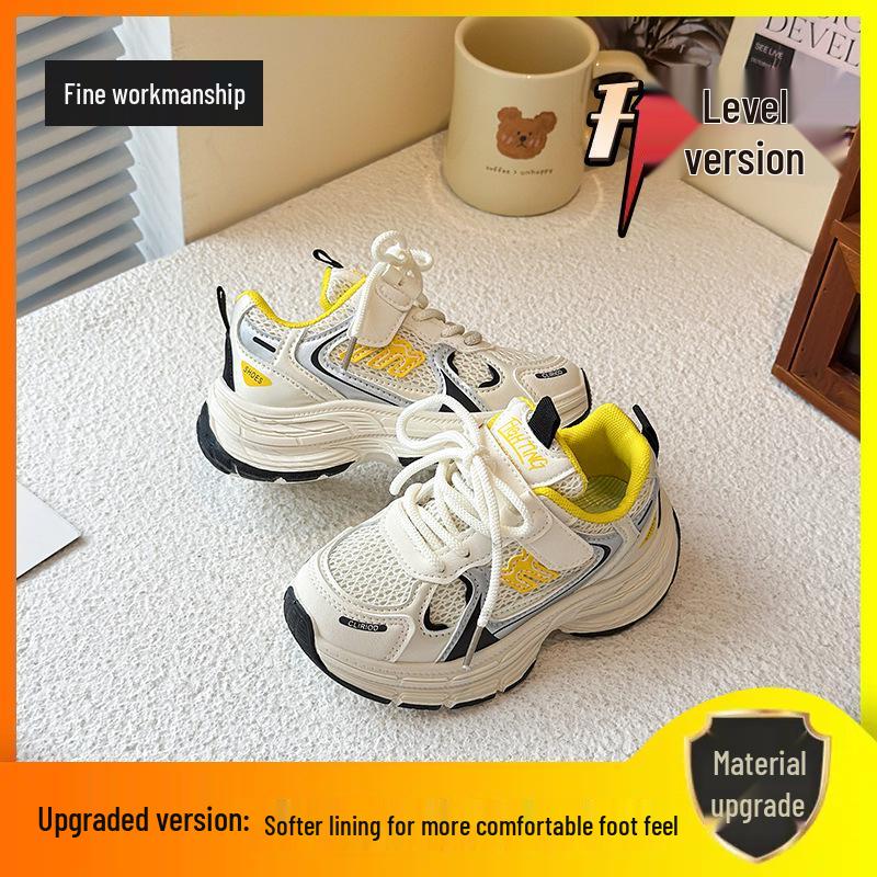 Autumn Kids  Mesh Breathable Sneakers - Boys  & Girls  Running Shoes 2025 28