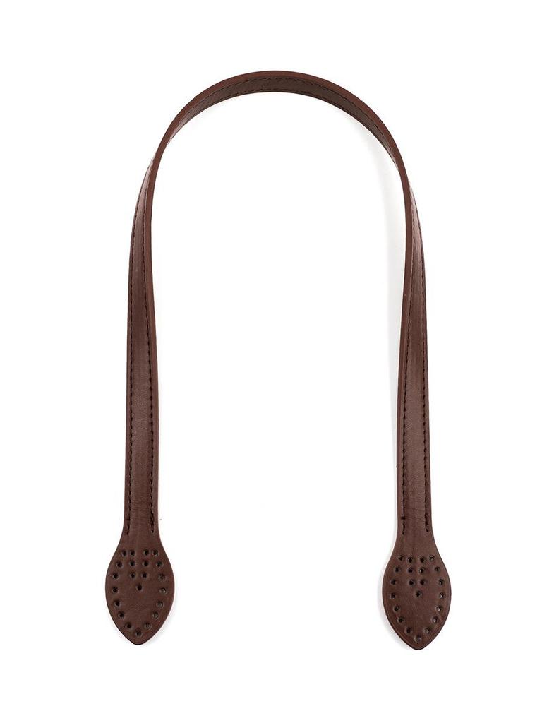 Imitation Leather Leaf-Pattern Handle 60cm PU Shoulder Strap for Bags and Luggage