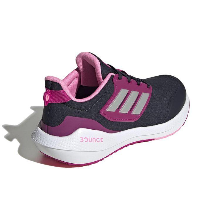 Adidas EQ21 Non-Slip Shock Absorbing Durable Low-Top Kids Running Shoes Kids Running Shoes Silver Pink GZ2306