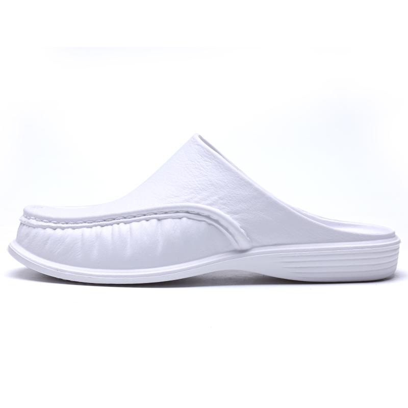 Slippers for Men Fashion Breathable Flat Shoes Casual Sandals Loafers for Men Slip-On Shoes